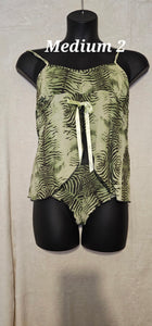 2pc Green Cami Set (sale)