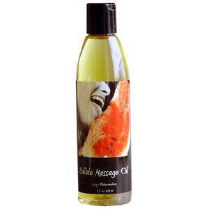 Earthly Body Hemp Seed Edible Body Oil (8oz Watermelon)