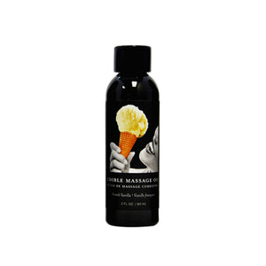 Earthly Body Edible Massage Oil Vanilla