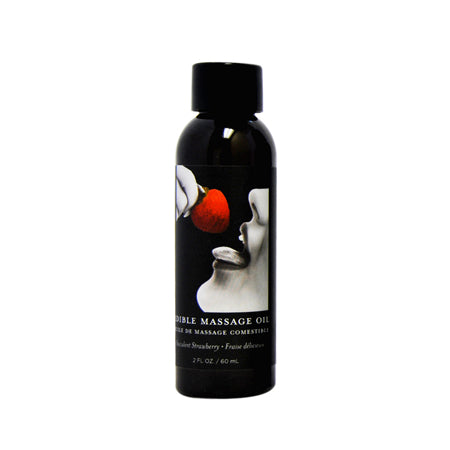 Earthly Body Edible Massage Oil Strawberry