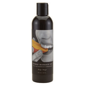 Earthly Body Edible Massage Oil Mango 8oz