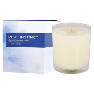 Pure instinct pheromone-infused massage Candle