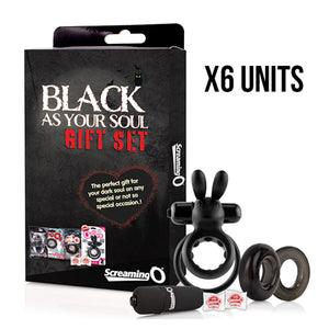 Black As Your Soul 6pc Gift Set